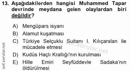 Soru 13