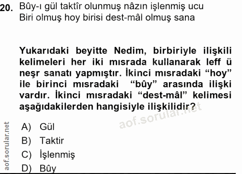 Soru 20