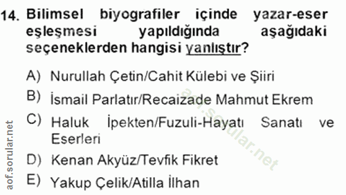 Soru 14