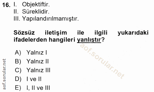 Soru 16