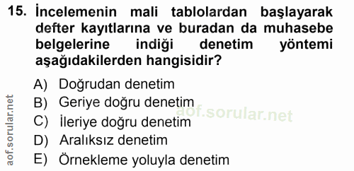 Soru 15