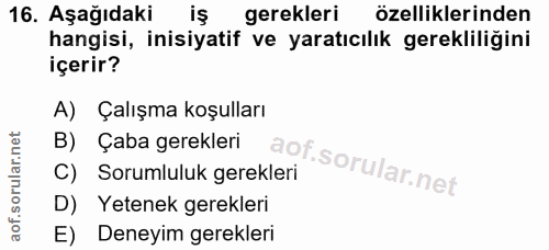 Soru 16