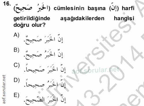 Soru 16