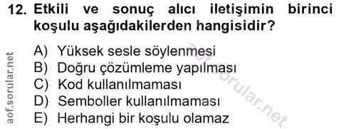 Soru 12