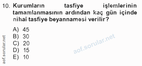 Soru 10