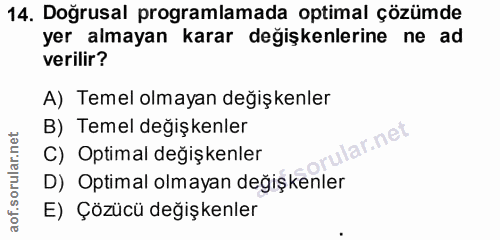Soru 14