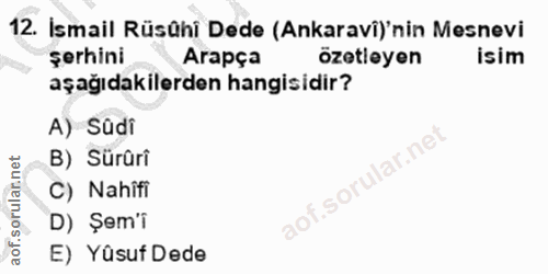 Soru 12