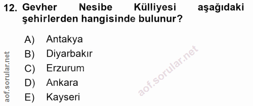 Soru 12