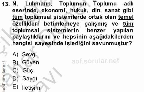 Soru 13