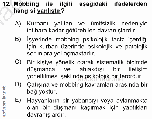Soru 12