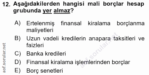Soru 12