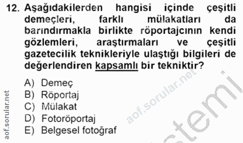 Soru 12