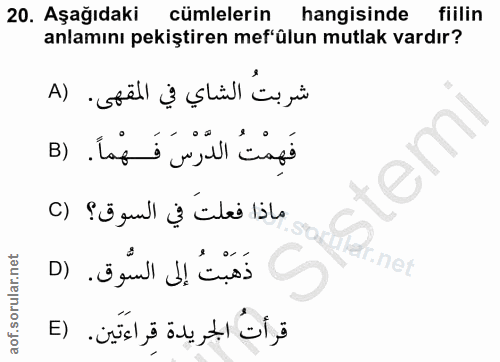 Soru 20