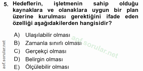 Soru 5