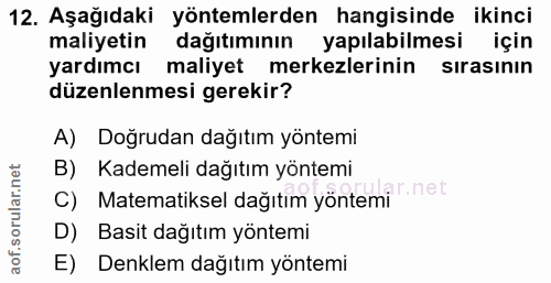 Soru 12