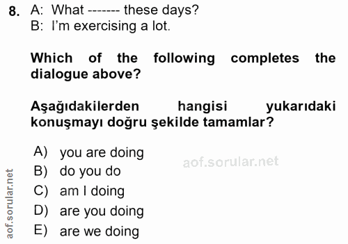 Soru 8
