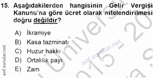 Soru 15
