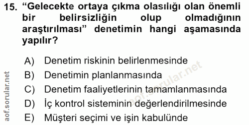Soru 15