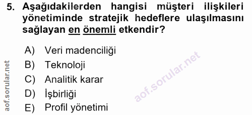 Soru 5