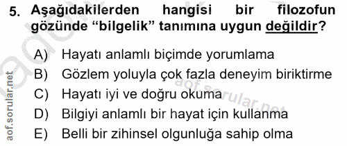 Soru 5