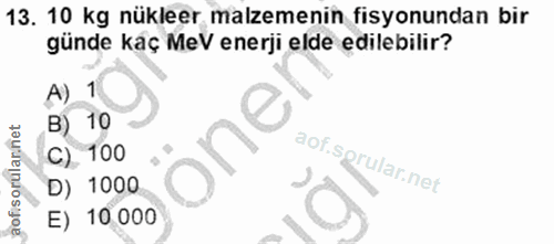 Soru 13