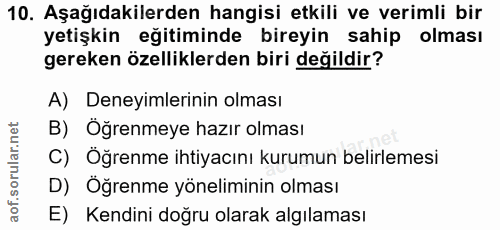 Soru 10