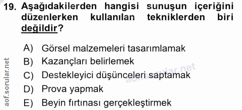 Soru 19