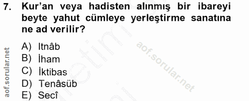 Soru 7