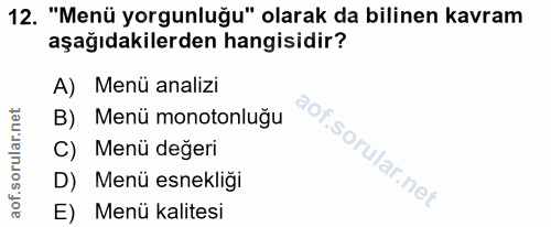 Soru 12