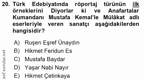 Soru 20