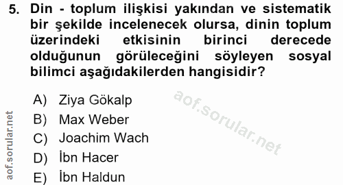 Soru 5