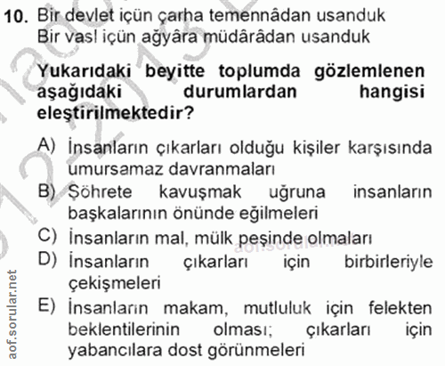 Soru 10