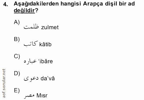 Soru 4