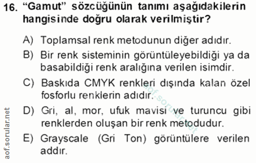 Soru 16