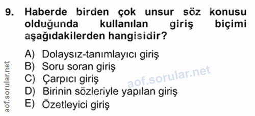 Soru 9