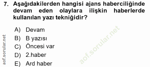Soru 7