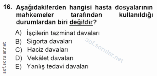 Soru 16