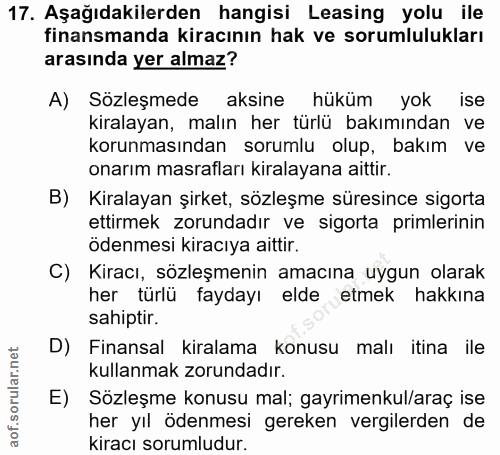 Soru 17