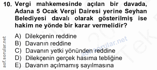Soru 10