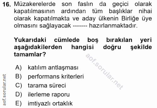 Soru 16