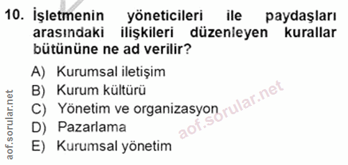 Soru 10