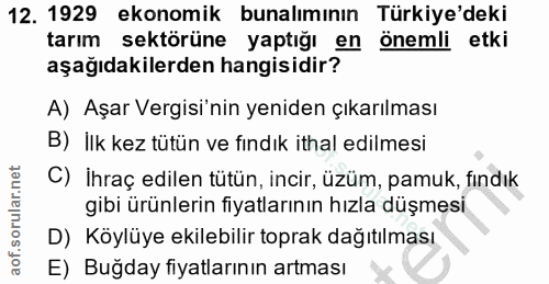 Soru 12