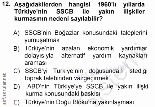 Soru 12