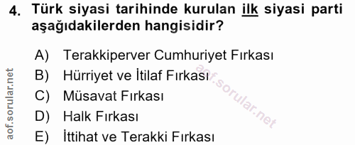 Soru 4