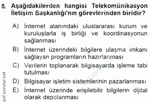 Soru 5
