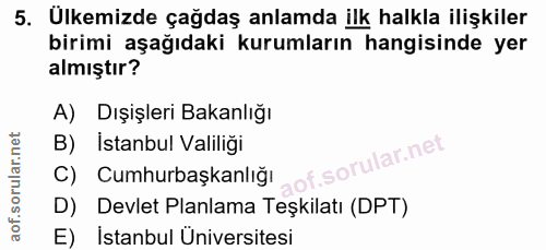 Soru 5