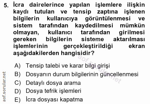 Soru 5