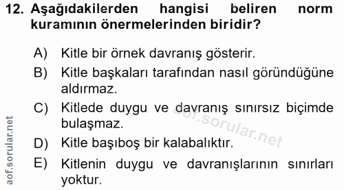 Soru 12