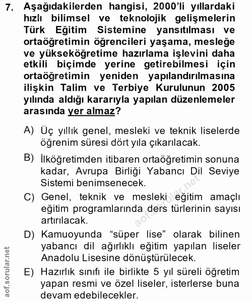 Soru 7