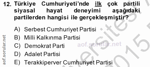 Soru 12